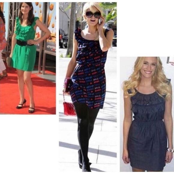 Amanda Uprichard Penny Silk Ruffle Bib
Little Black Dress sz Small - Picture 7 of 7